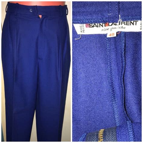 pantaoloni da donna yves saint laurent|Women's Designer Yves Saint Laurent Pants .